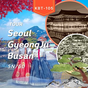 Seoul, GyeongJu &amp; Busan Tour for 6days 5nights